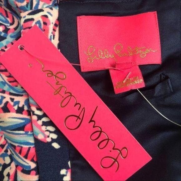 Lilly Pulitzer Sandra Jumpsuit Oyster Bay Size 0 - Picture 8 of 12